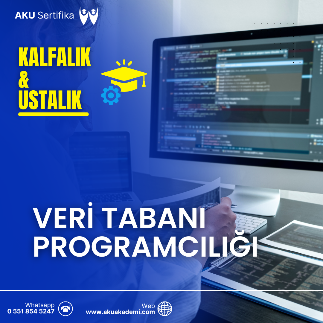 Veri Tabanı Programcılığı Kalfalık ve Ustalık Sertifikası